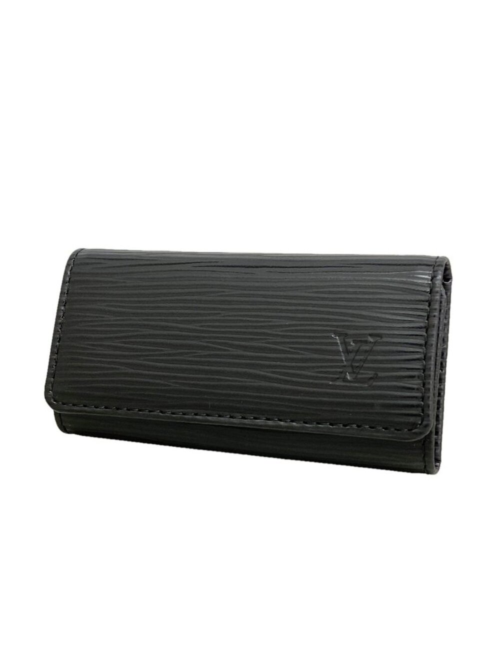 Louis Vuitton Key Case Epi Multicles 4 Noir Key Holder